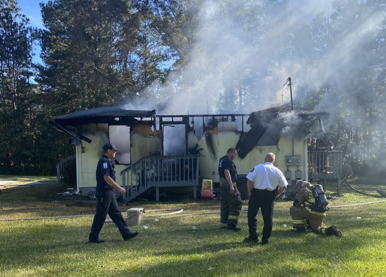 No reported injuries from house fire